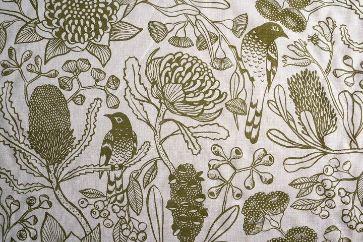 hand screen printed textile – australian made