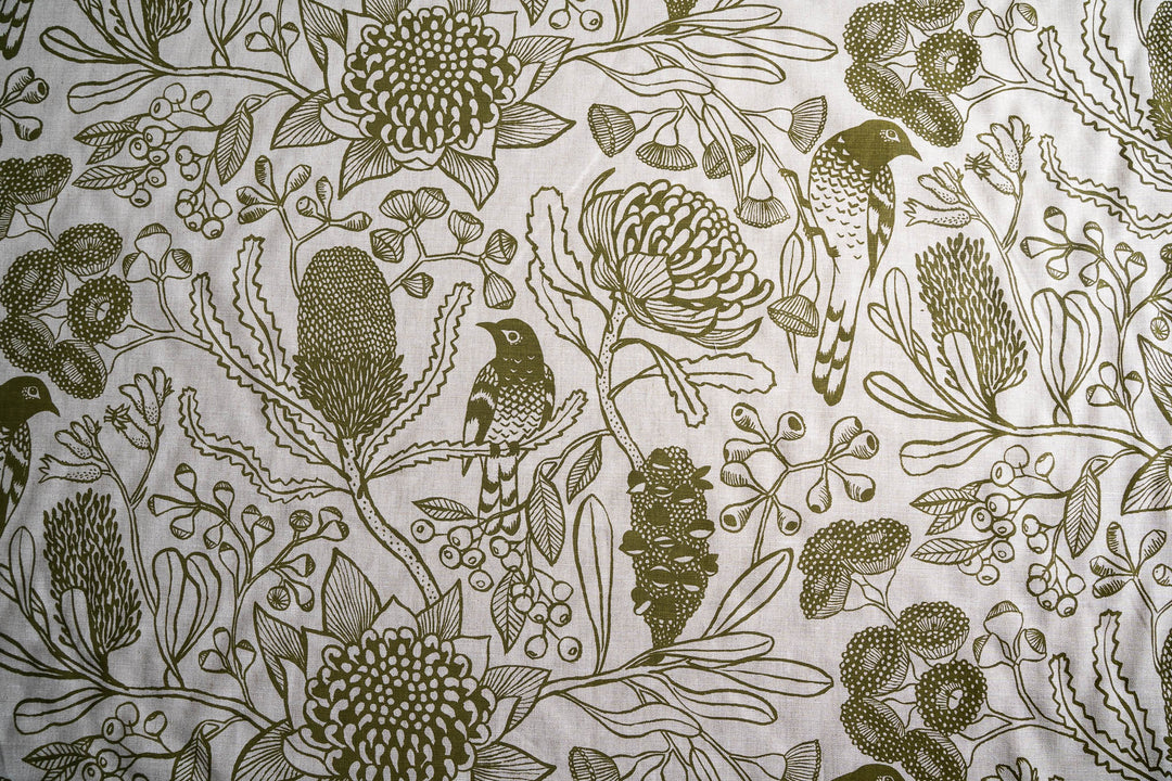 hand screen printed textile – australian made