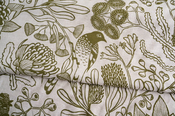 hand screen printed textile – australian made