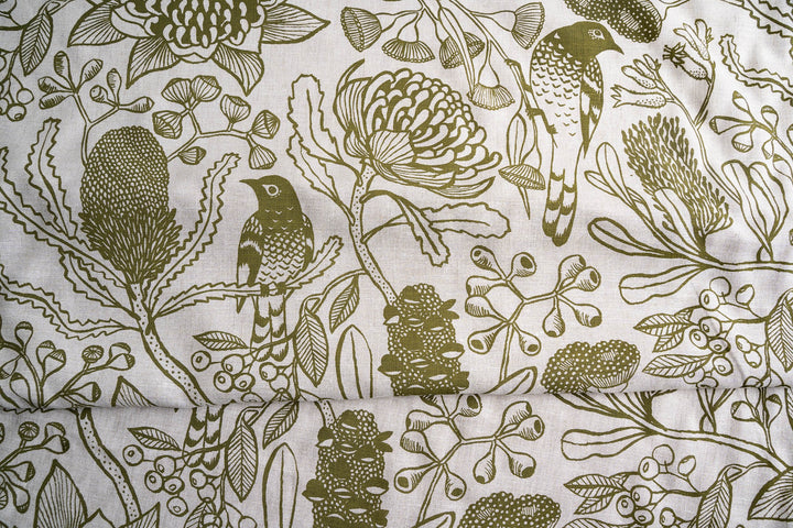 hand screen printed textile – australian made