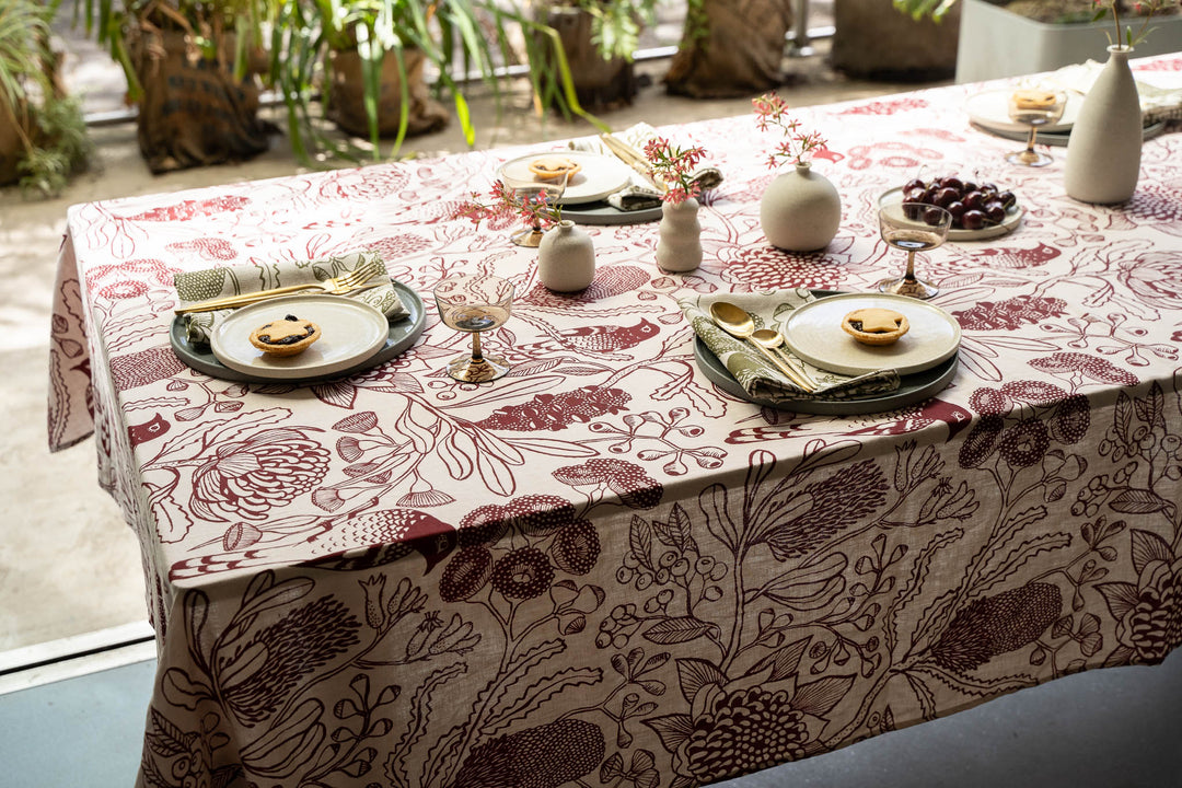 hand screen printed textile – australian made