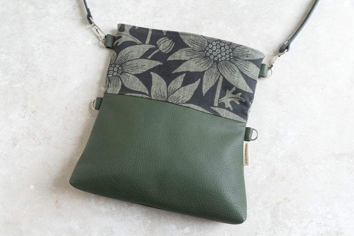 Foldover Bag - Flannel Flower on Spinifex