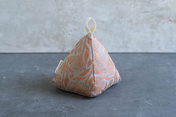 Door Stop - Copper Native Daisy