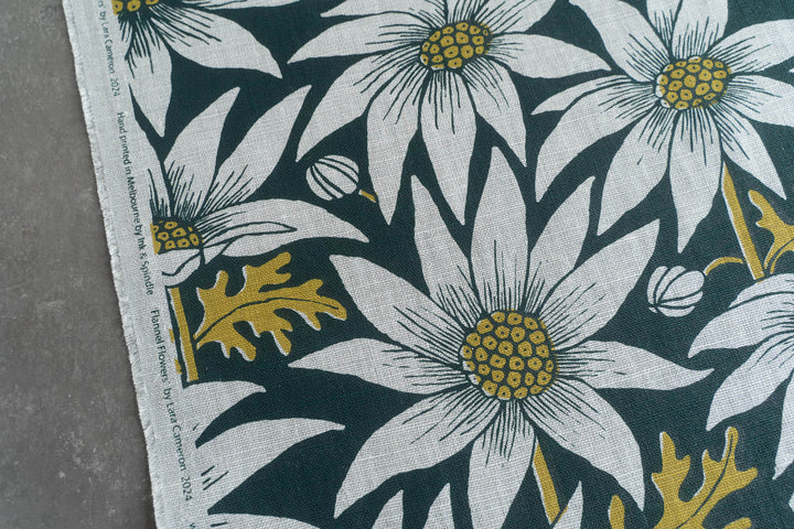 Flannel Flower in Rainforest on Mint Heavyweight