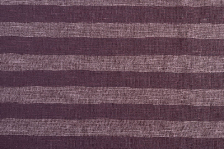 Horizon Stripe in Davidson's Plum on Plum Heavyweight