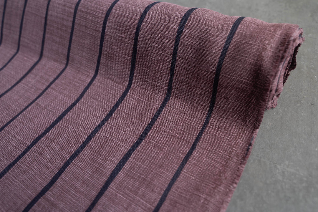 Rainfall Stripe in Tasman on Plum Heavyweight
