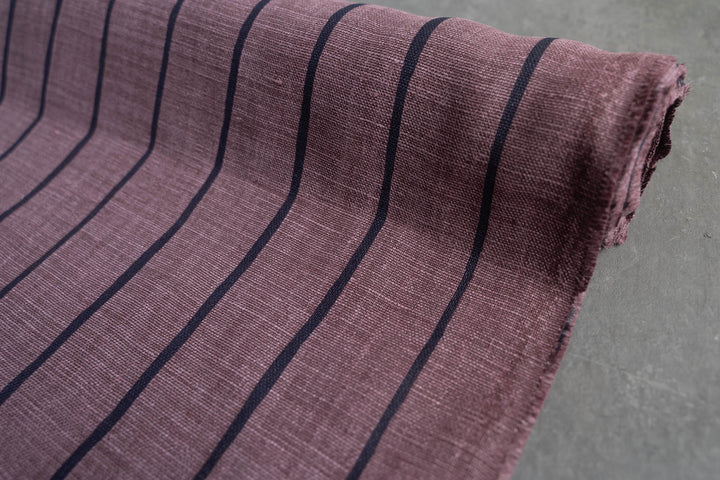 Rainfall Stripe in Tasman on Plum Heavyweight