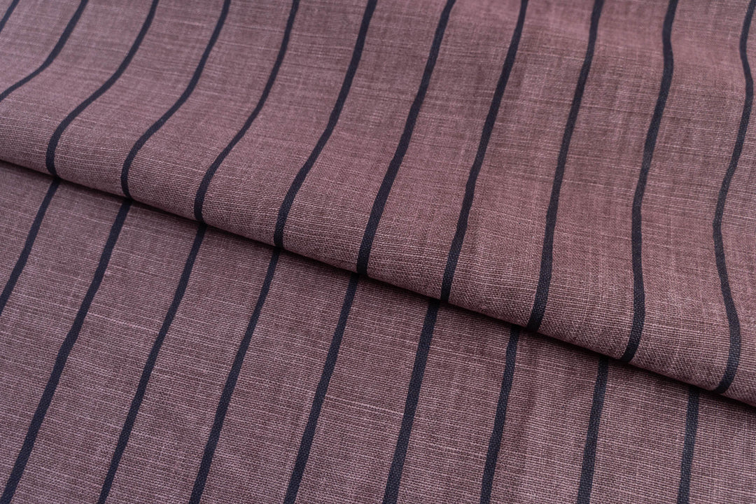 Rainfall Stripe in Tasman on Plum Heavyweight