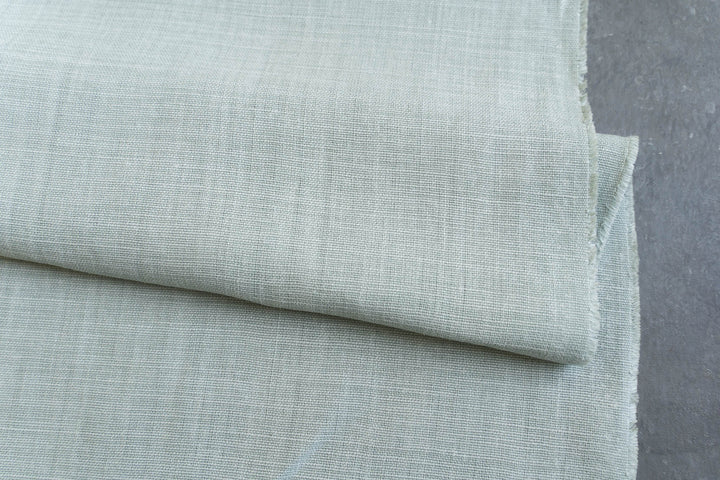 Mint Heavyweight Washed Linen