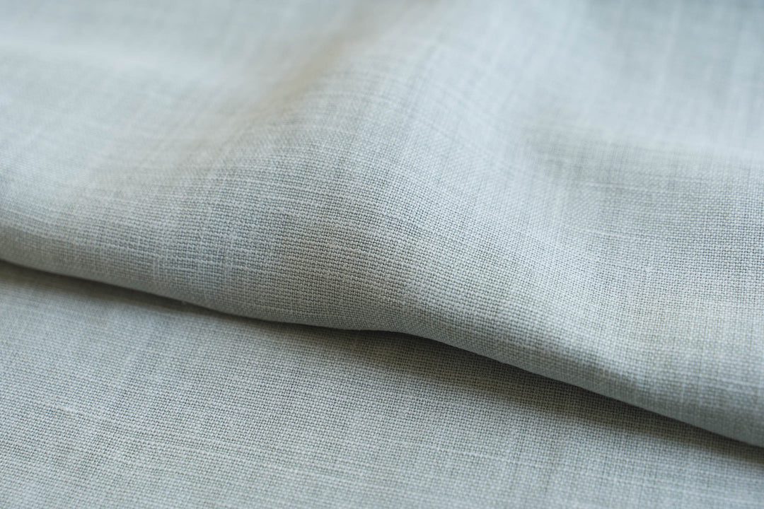 Mint Heavyweight Washed Linen