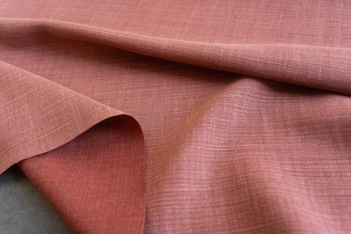 Rust Heavyweight Washed Linen