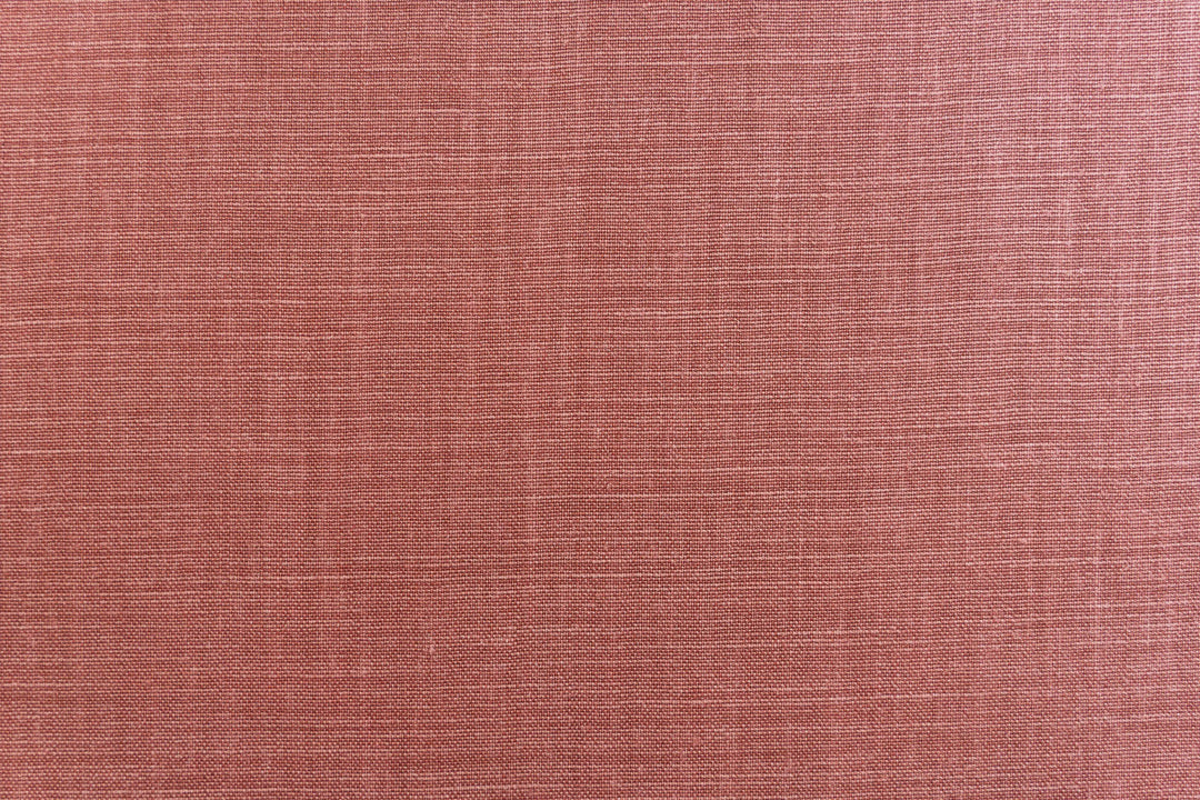 Rust Heavyweight Washed Linen