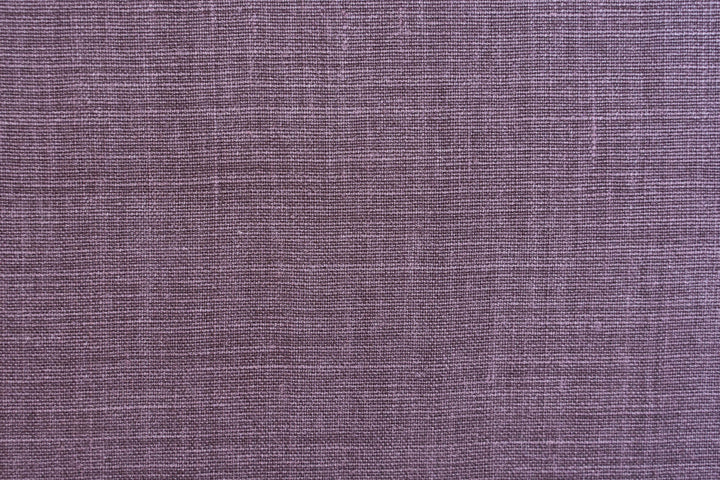 Plum Heavyweight Washed Linen