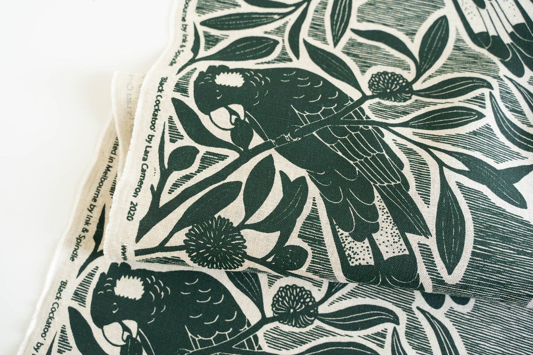 hand screen printed textile – australian made