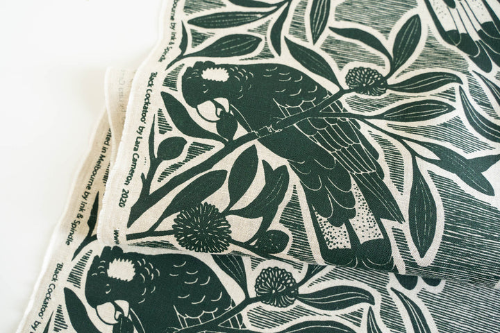 hand screen printed textile – australian made