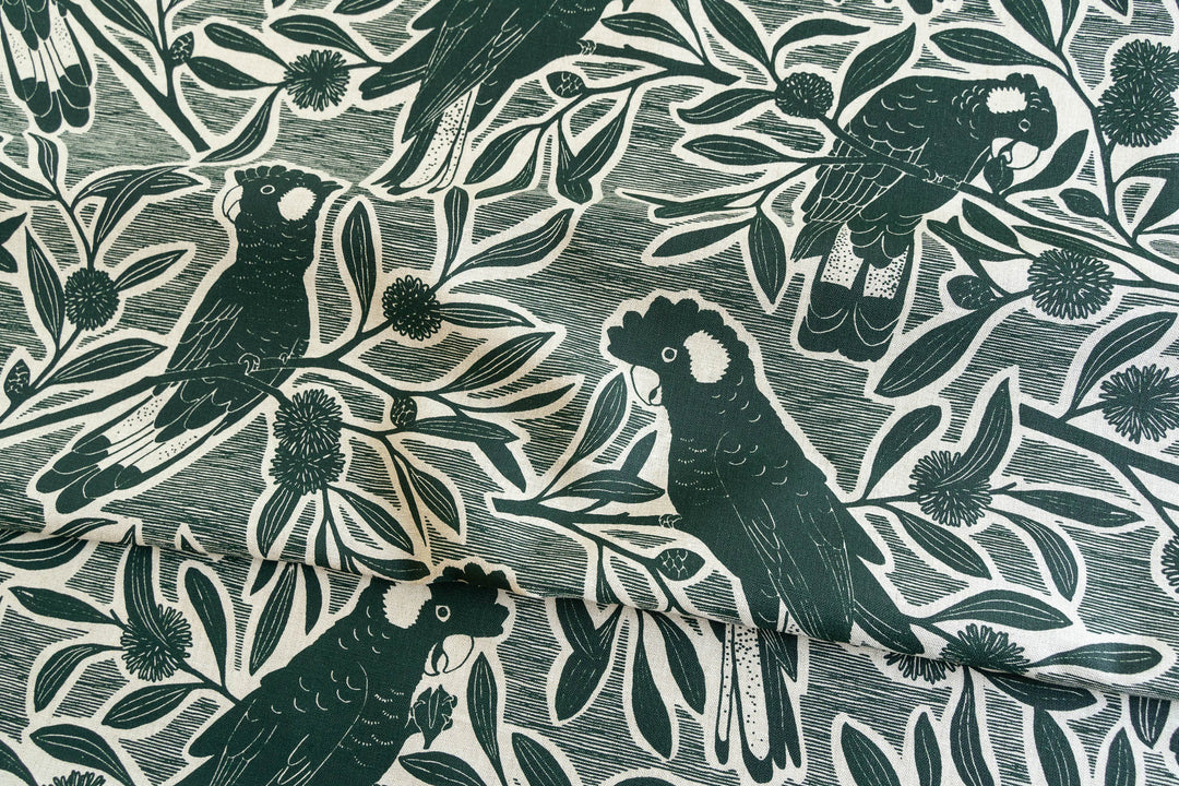 hand screen printed textile – australian made