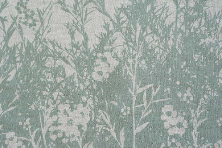hand screen printed linen yardage – tea-tree design – australian made