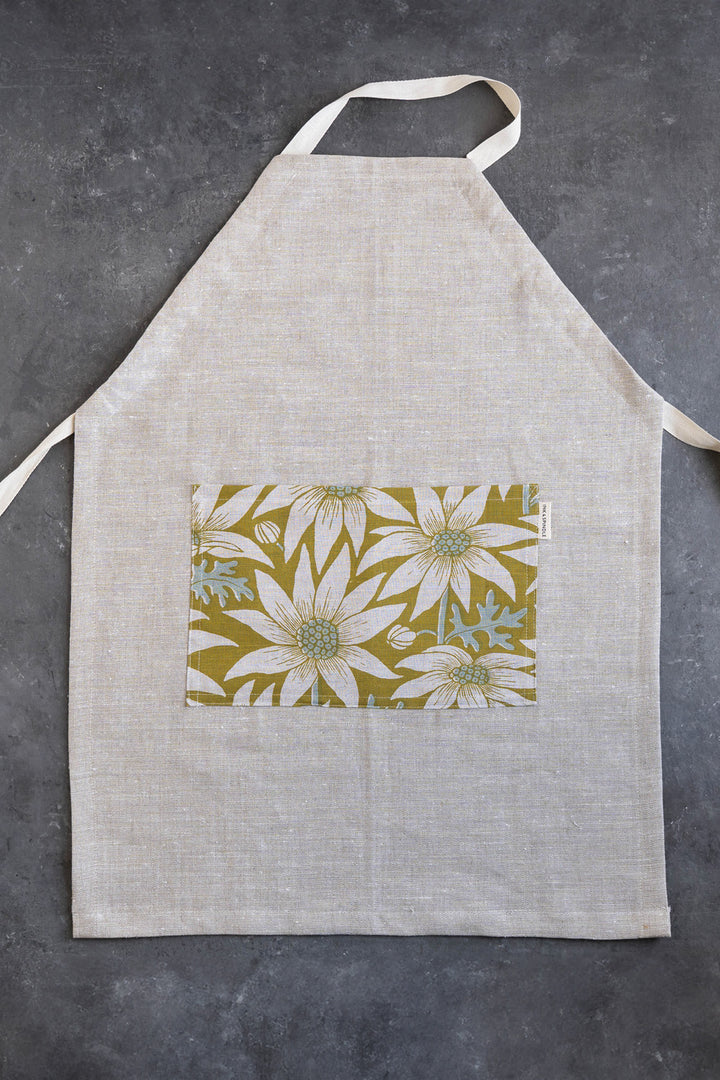 hand screen printed linen accessories – australian made