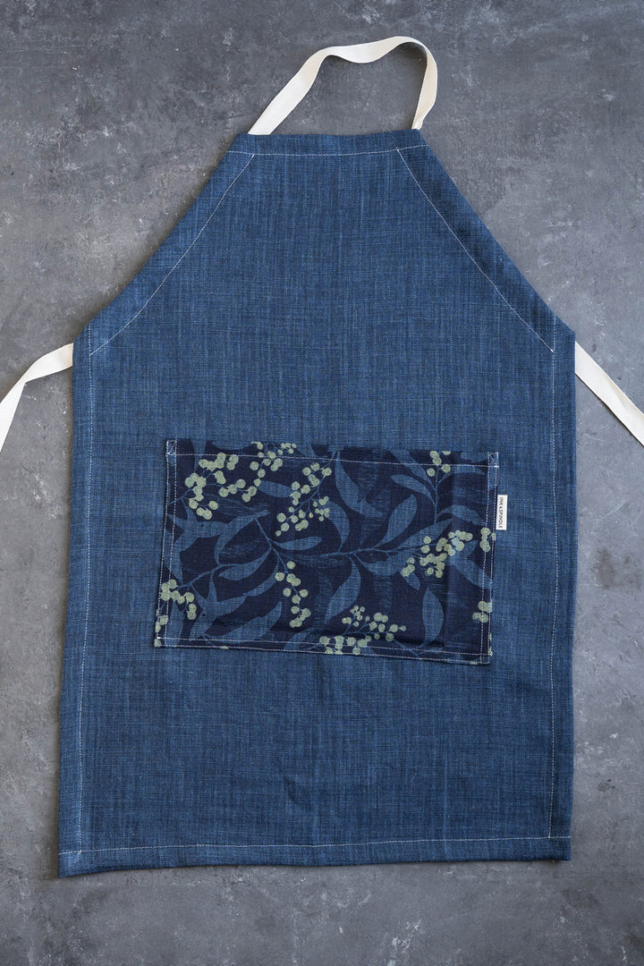 hand screen printed linen accessories – australian made