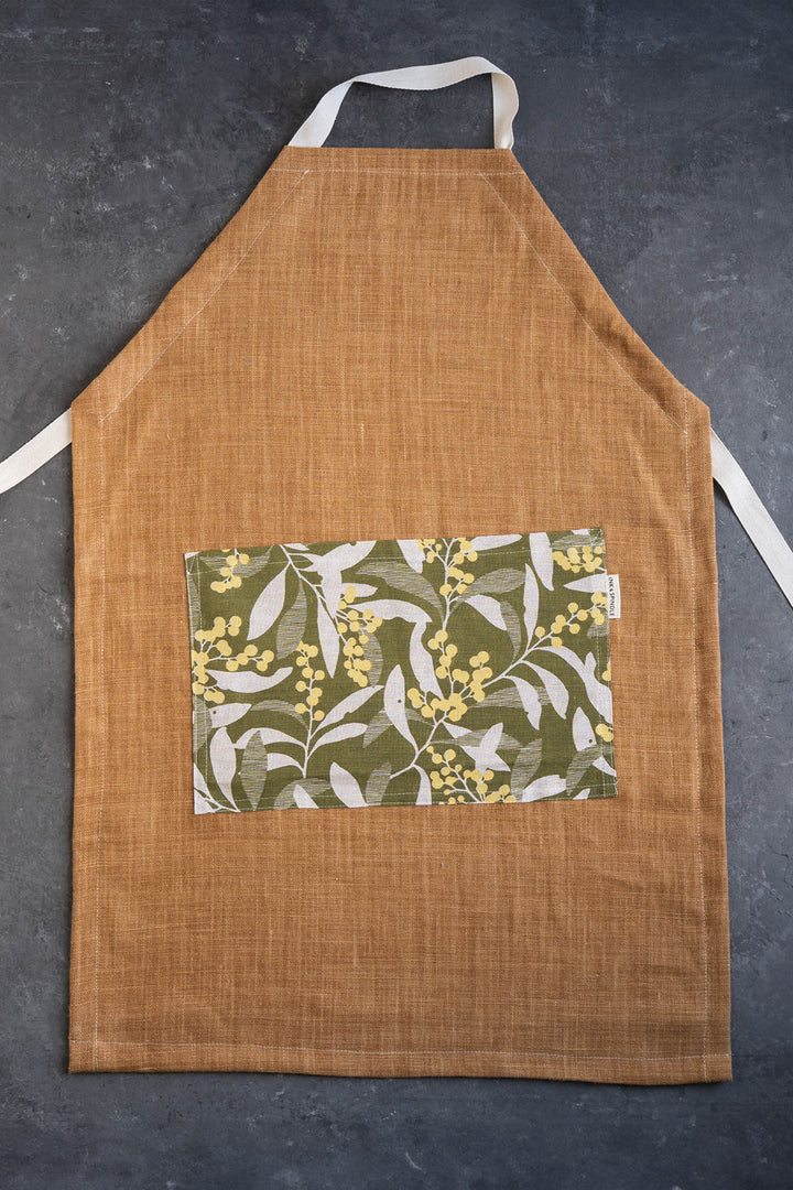 hand screen printed linen accessories – australian made