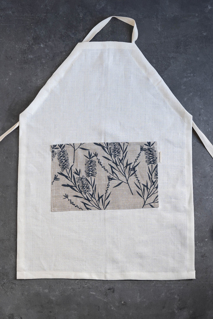 hand screen printed linen accessories – australian made