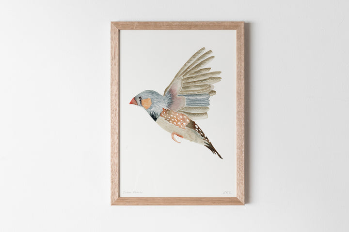 hand screen printed linen print – australian made