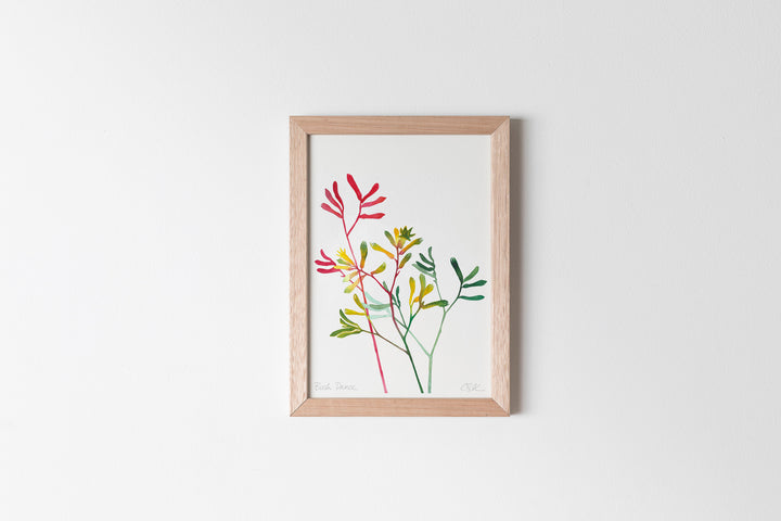 hand screen printed textile – australian made