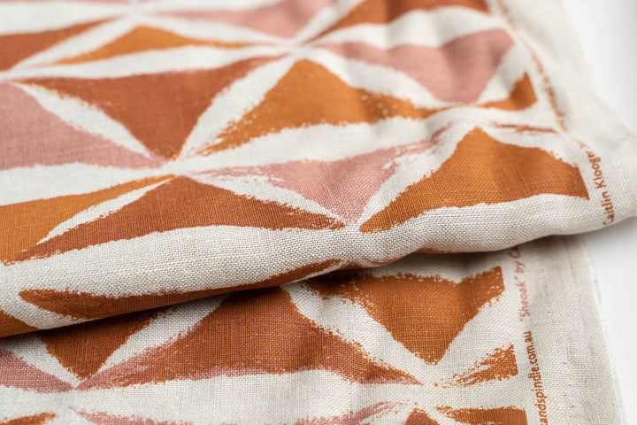 hand screen printed textile – australian made