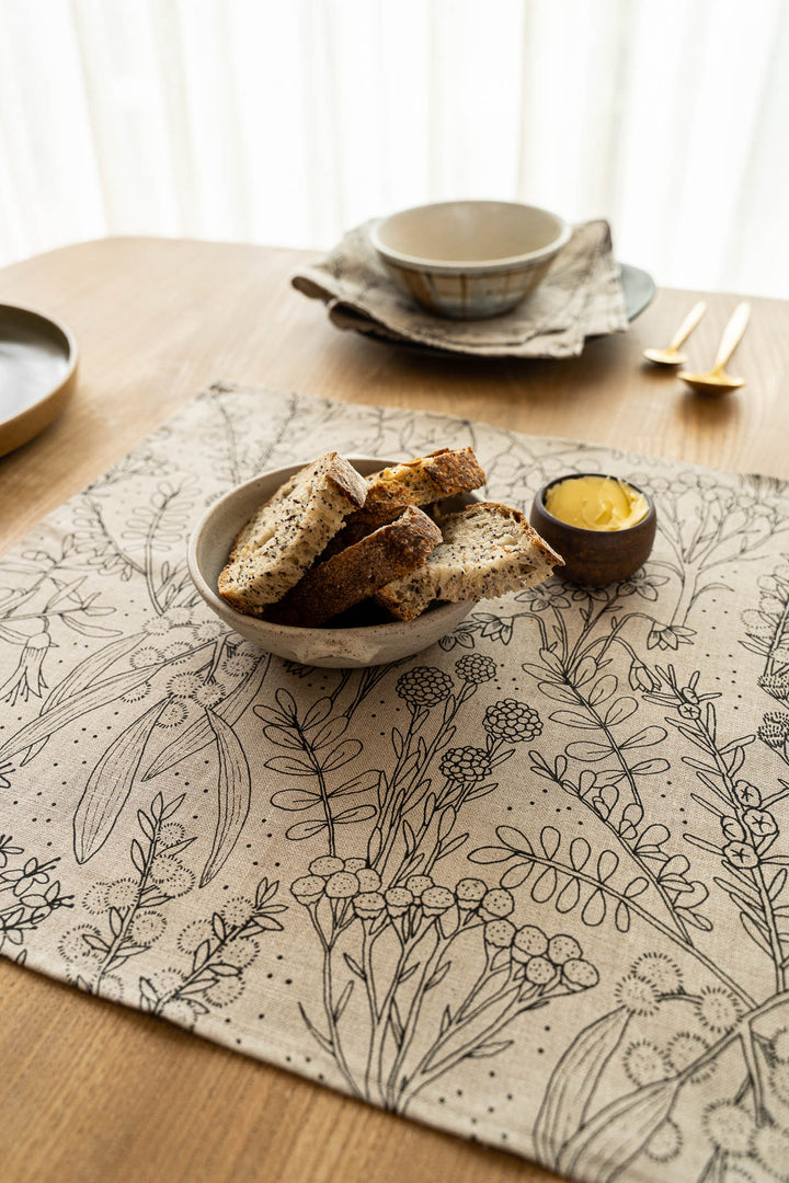 hand screen printed textile – australian made
