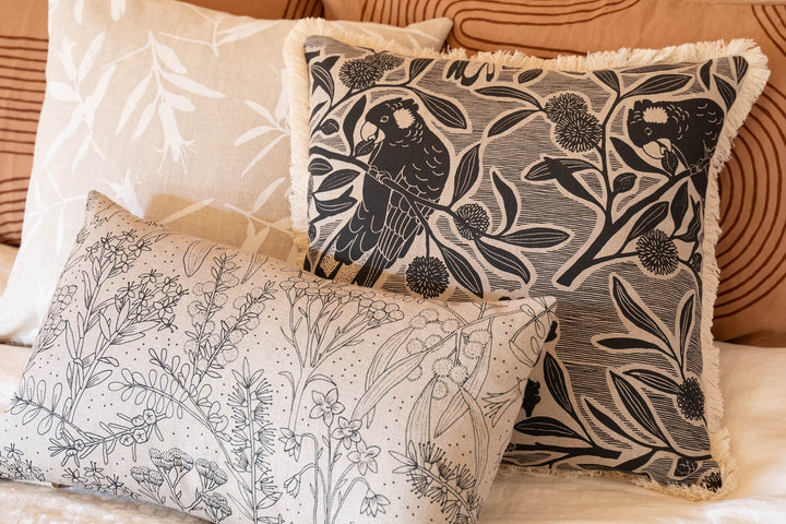 hand screen printed textile – australian made