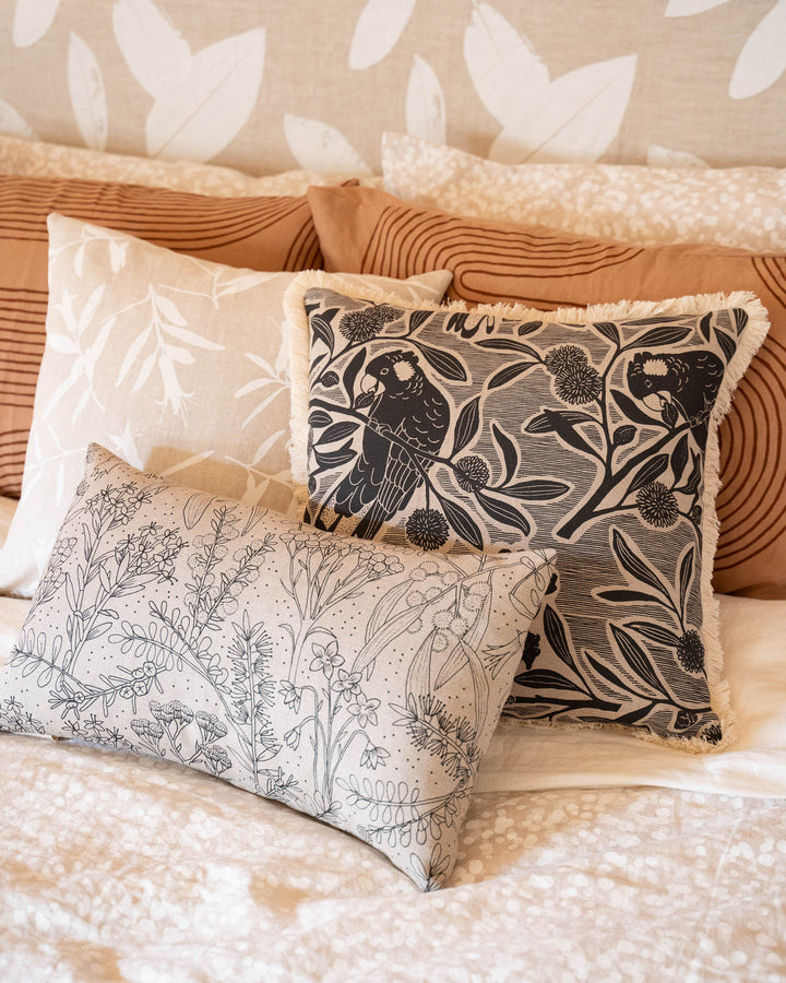 hand screen printed textile – australian made