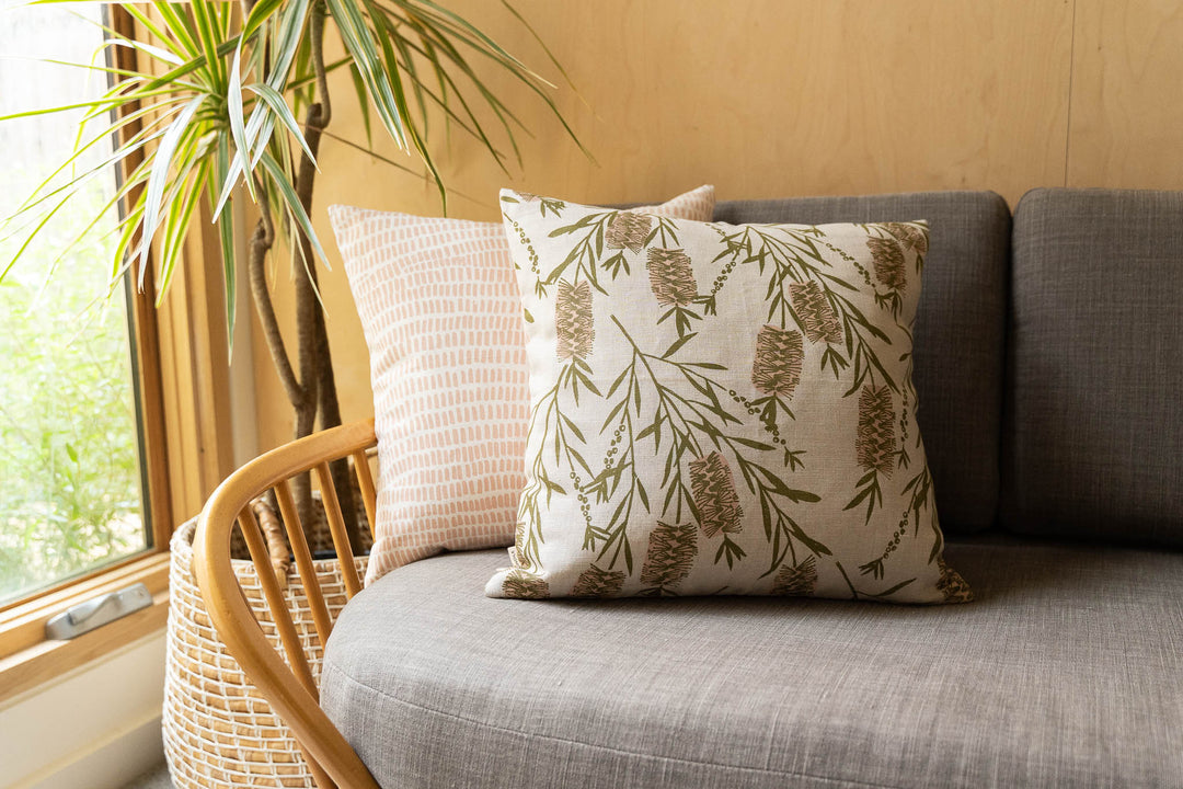 hand screen printed textile – australian made