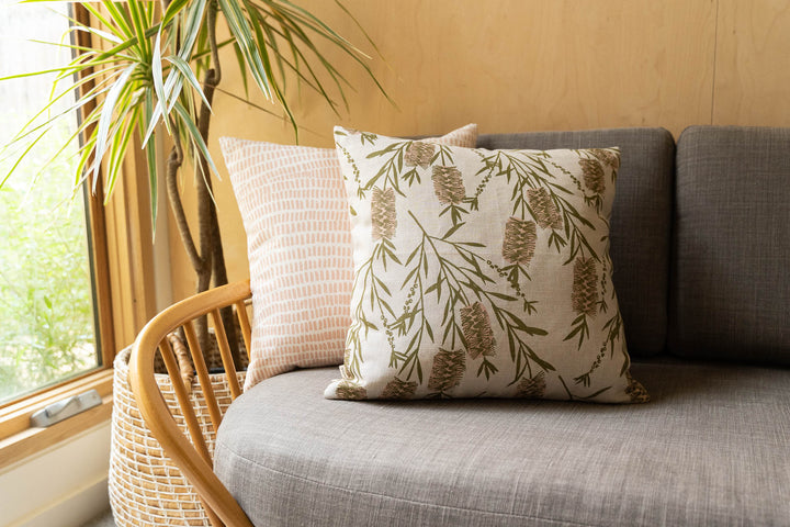 hand screen printed textile – australian made