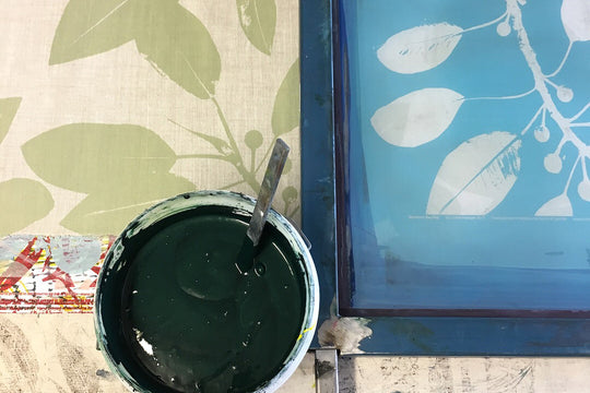 Strike-off - custom printed sample | Sustainable Fabric – Ink & Spindle