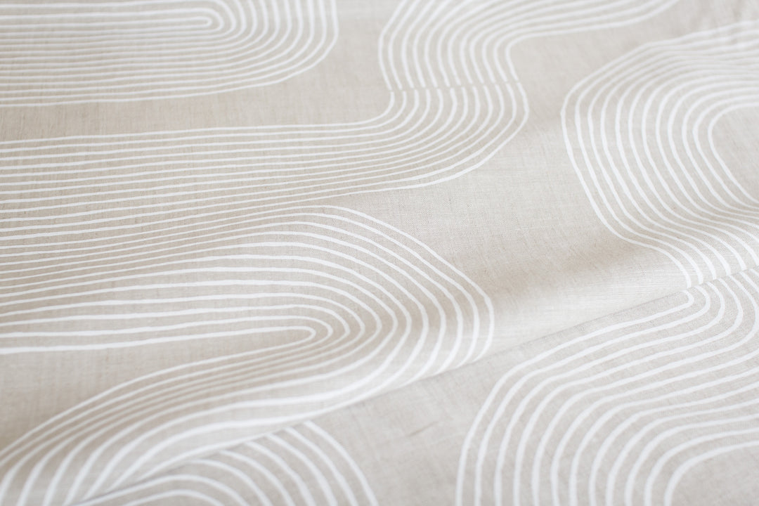 hand screen printed textile – australian made