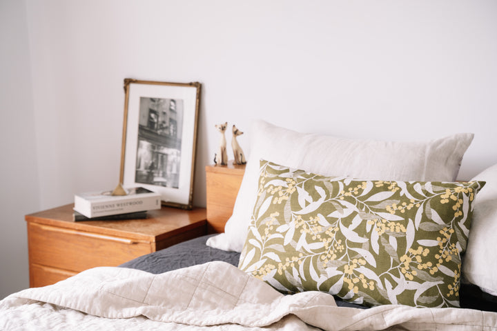 hand screen printed textile – australian made