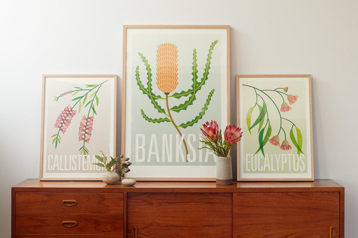 hand screen printed textile – australian made